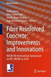 Imagen de portada: Fibre Reinforced Concrete: Improvements and Innovations 1st edition 9783030584818