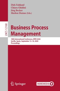 Imagen de portada: Business Process Management 1st edition 9783030586652