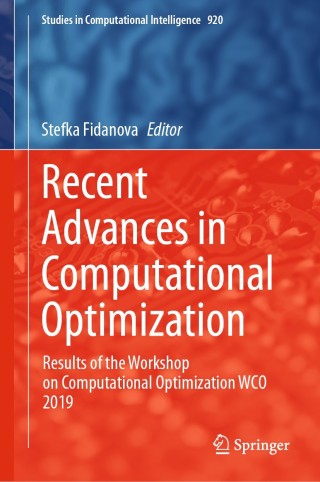 Imagen de portada: Recent Advances in Computational Optimization 1st edition 9783030588830