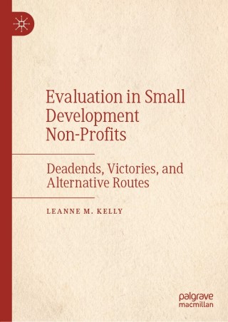 Cover image: Evaluation in Small Development Non-Profits 9783030589783