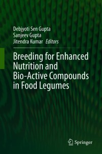 Imagen de portada: Breeding for Enhanced Nutrition and Bio-Active Compounds in Food Legumes 9783030592141
