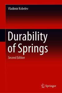 Cover image: Durability of Springs 2nd edition 9783030592523