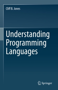 Cover image: Understanding Programming Languages 9783030592561