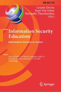 Imagen de portada: Information Security Education. Information Security in Action 1st edition 9783030592905