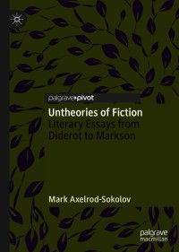 Cover image: Untheories of Fiction 9783030593452