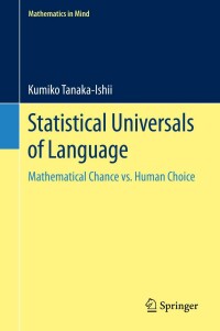 Cover image: Statistical Universals of Language 9783030593766