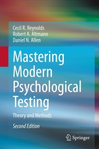 Cover image: Mastering Modern Psychological Testing 2nd edition 9783030594541