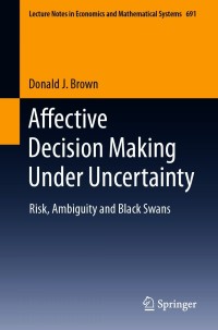 Cover image: Affective Decision Making Under Uncertainty 9783030595111