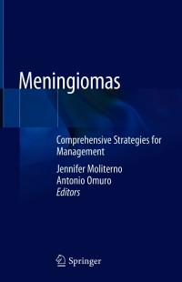 Cover image: Meningiomas 1st edition 9783030595579