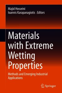 Omslagafbeelding: Materials with Extreme Wetting Properties 9783030595647
