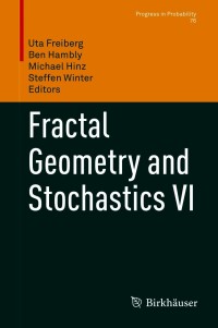 Immagine di copertina: Fractal Geometry and Stochastics VI 9783030596484