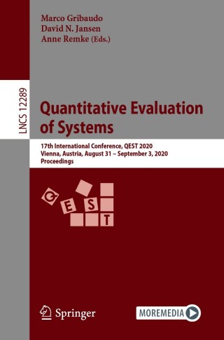 Titelbild: Quantitative Evaluation of Systems 1st edition 9783030598532