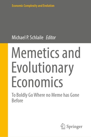 Cover image: Memetics and Evolutionary Economics 1st edition 9783030599546