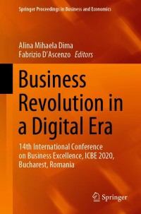 Imagen de portada: Business Revolution in a Digital Era 9783030599713