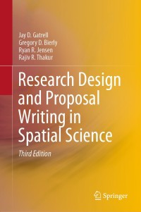 Immagine di copertina: Research Design and Proposal Writing in Spatial Science 3rd edition 9783030600181