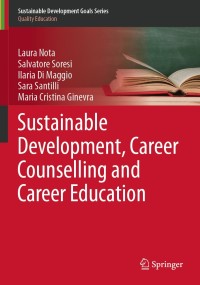 Titelbild: Sustainable Development, Career Counselling and Career Education 9783030600457