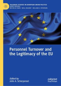 Imagen de portada: Personnel Turnover and the Legitimacy of the EU 9783030600518