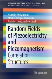 Cover image: Random Fields of Piezoelectricity and Piezomagnetism 9783030600631