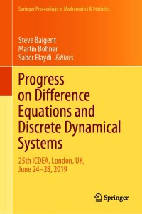表紙画像: Progress on Difference Equations and Discrete Dynamical Systems 9783030601065