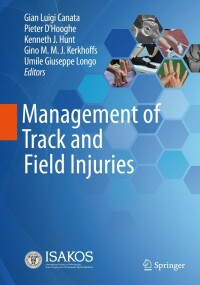 Cover image: Management of Track and Field Injuries 9783030602154
