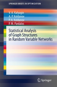 Imagen de portada: Statistical Analysis of Graph Structures in Random Variable Networks 9783030602925