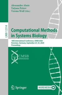 表紙画像: Computational Methods in Systems Biology 1st edition 9783030603267
