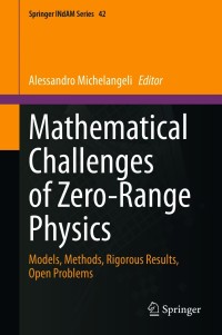 Cover image: Mathematical Challenges of Zero-Range Physics 9783030604523