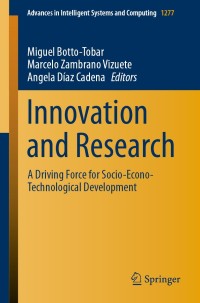 Imagen de portada: Innovation and Research 1st edition 9783030604660