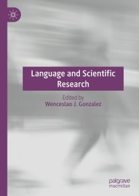 Cover image: Language and Scientific Research 9783030605360