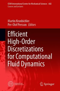 Cover image: Efficient High-Order Discretizations for Computational Fluid Dynamics 9783030606091
