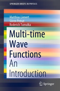 Cover image: Multi-time Wave Functions 9783030606909