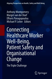 Imagen de portada: Connecting Healthcare Worker Well-Being, Patient Safety and Organisational Change 9783030609979