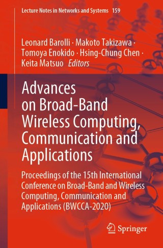 Imagen de portada: Advances on Broad-Band Wireless Computing, Communication and Applications 1st edition 9783030611071