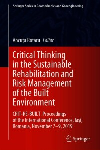 Immagine di copertina: Critical Thinking in the Sustainable Rehabilitation and Risk Management of the Built Environment 1st edition 9783030611170