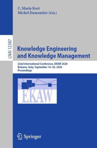 Cover image: Knowledge Engineering and Knowledge Management 1st edition 9783030612436