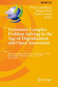 Cover image: Systematic Complex Problem Solving in the Age of Digitalization and Open Innovation 1st edition 9783030612948