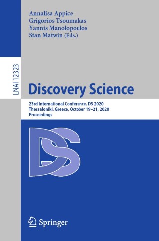 Imagen de portada: Discovery Science 1st edition 9783030615260