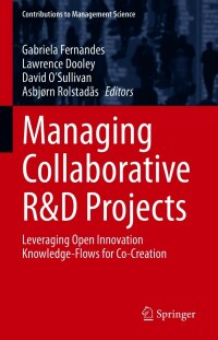 Cover image: Managing Collaborative R&D Projects 9783030616045