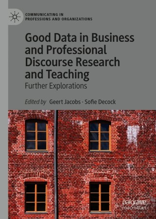 Immagine di copertina: Good Data in Business and Professional Discourse Research and Teaching 9783030617561