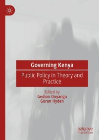 表紙画像: Governing Kenya 9783030617837