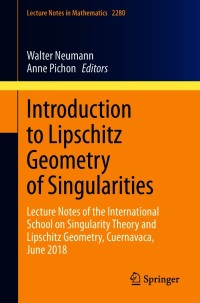 Cover image: Introduction to Lipschitz Geometry of Singularities 9783030618063