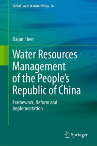 Cover image: Water Resources Management of the People’s Republic of China 9783030619305