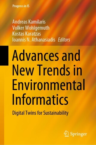 Cover image: Advances and New Trends in Environmental Informatics 1st edition 9783030619688
