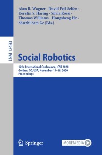 Cover image: Social Robotics 1st edition 9783030620554