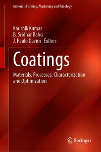 Cover image: Coatings 9783030621629