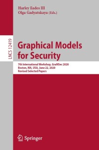Titelbild: Graphical Models for Security 1st edition 9783030622299