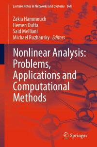 Cover image: Nonlinear Analysis: Problems, Applications and Computational Methods 1st edition 9783030622985