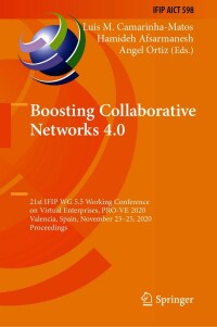Cover image: Boosting Collaborative Networks 4.0 1st edition 9783030624118