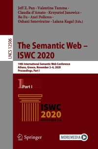 Titelbild: The Semantic Web – ISWC 2020 1st edition 9783030624187