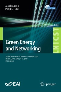 Cover image: Green Energy and Networking 1st edition 9783030624828